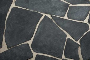 Flagstones Desert Black, geschuurd 2-4cm leisteen