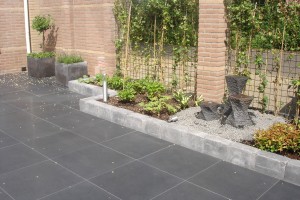 Zwart Basalt 60x60x2cm Primo TuinVisie