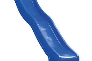 Glijbaan kunstof 250cm blauw
