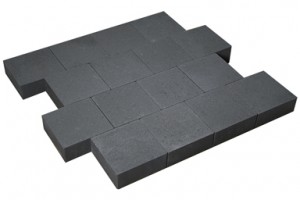 Strackstone Ecotop 21x21x8cm antraciet