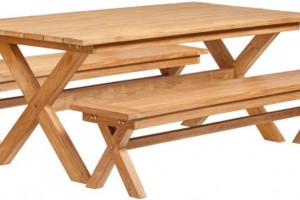 Picknickset luxe Roquefort teak