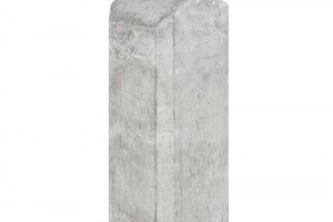 Betonpaal halfronde kop 10x10x280cm