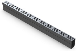 Slimline aluminium 100cm