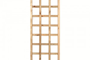 trellis met lijst en rechte lamellen h180xb60cm