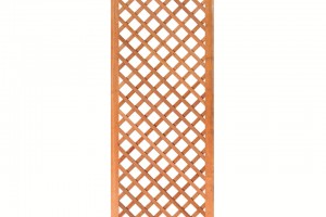 hardhouten trellis diagonaal met lijst h180xb60cm